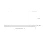 MX(MD)921A LED Светильник подвесной   -  Подвесные светильники 
